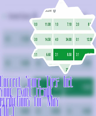 Football exact score prediction