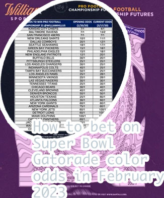 Super bowl odds mgm